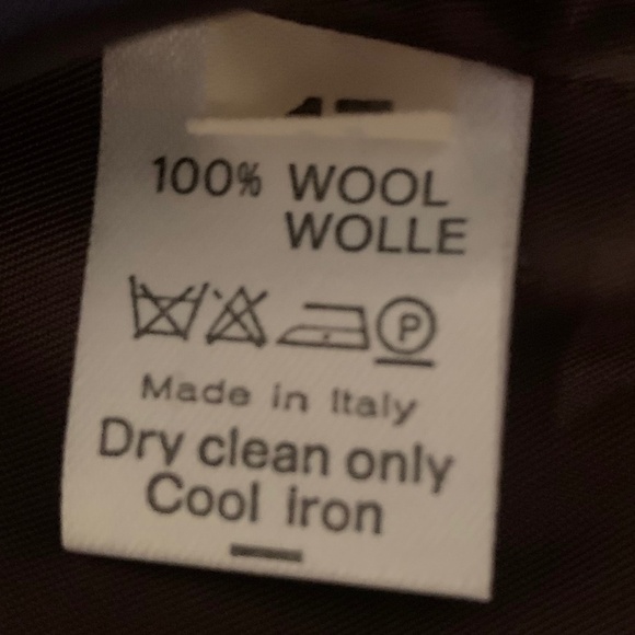 Men's sleeveless wool vest - Picture 6 of 7